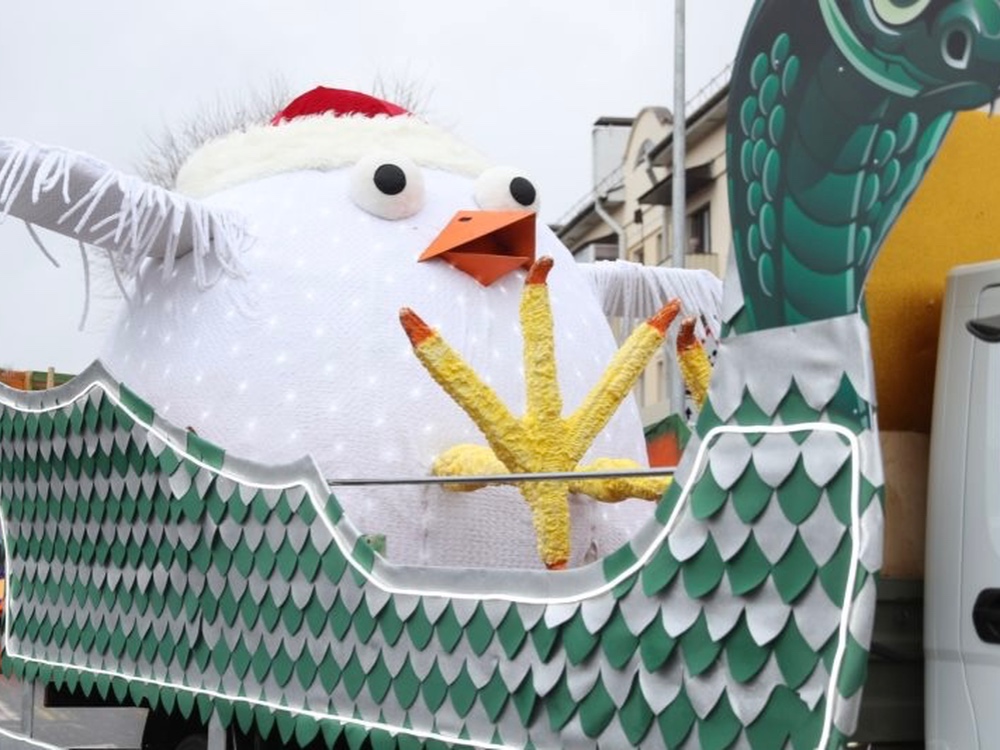 Парад предприятий Брестчины в Кобрине. Январь 2025 года.