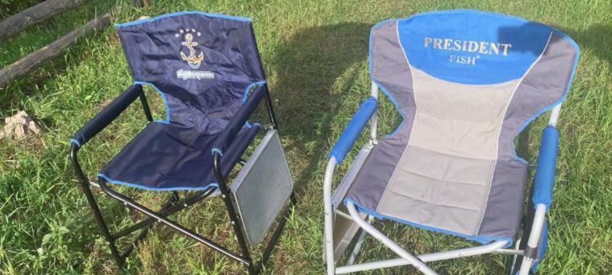 Складные кресла, которые украл житель Пинского района. Фото: УВД Брестского облисполкома