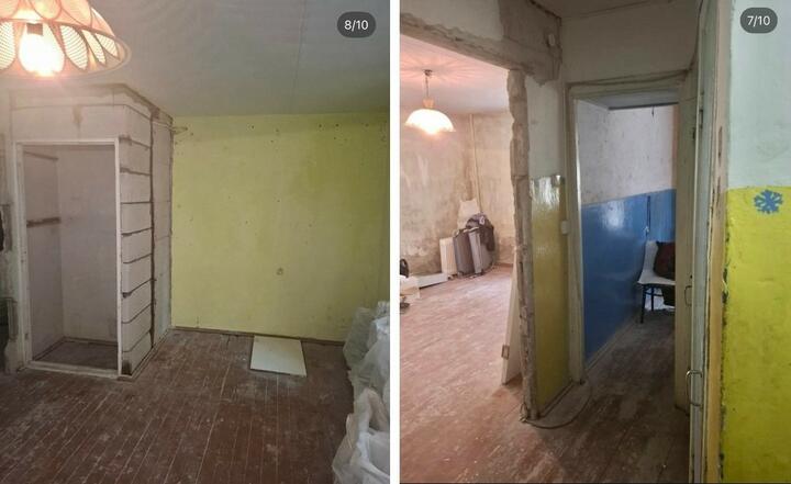 Квартира, которую в Бресте продают за 45 тыс. долларов. Фото опубликовано в threads.com