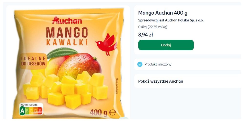 цена на манго