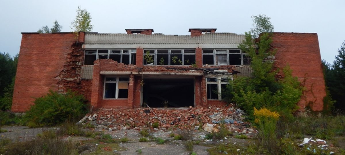 Один из корпусов лагеря «Звездный» на территории Малоситнянского сельсовета