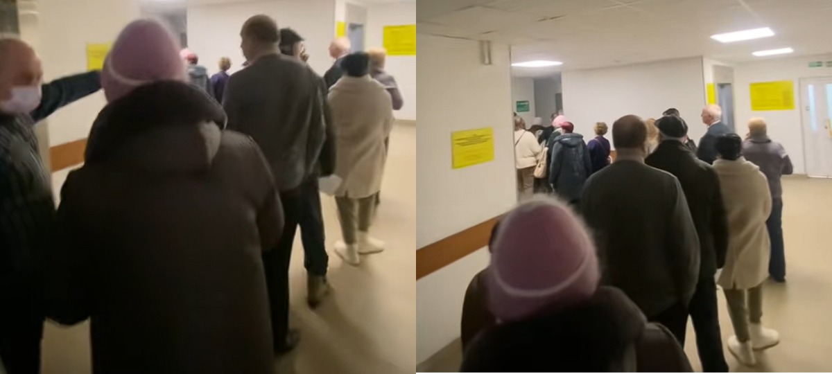 очередь в больнице или поликлинике