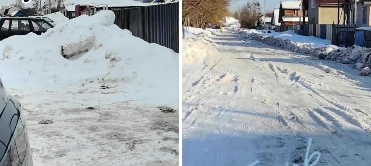 снег, Бобруйск