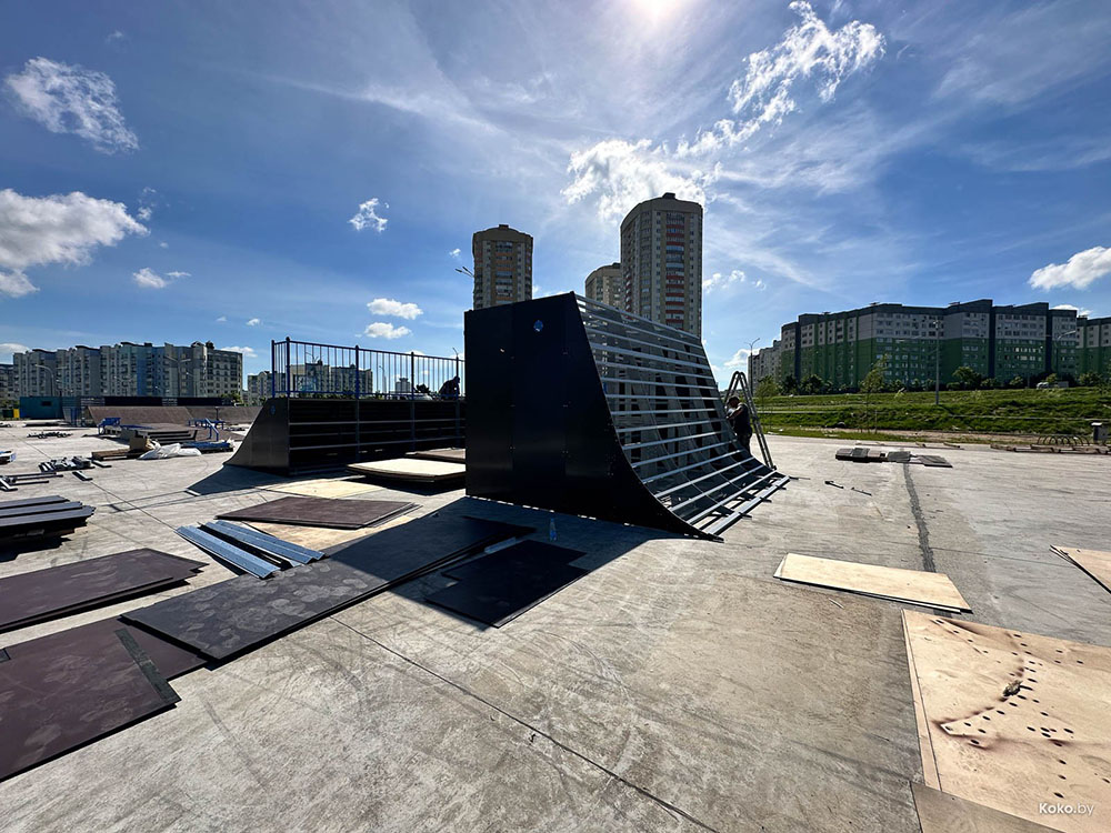 парк для скейтов