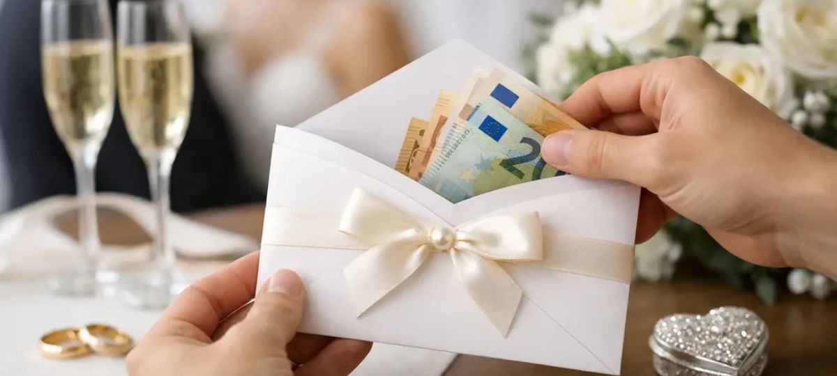 Деньги на свадьбу в конверте