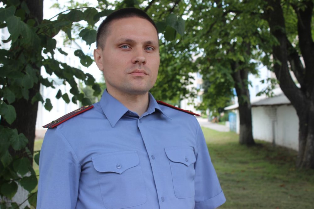 Новый начальник Ленинского РОВД Бреста Максим Лукьянчик