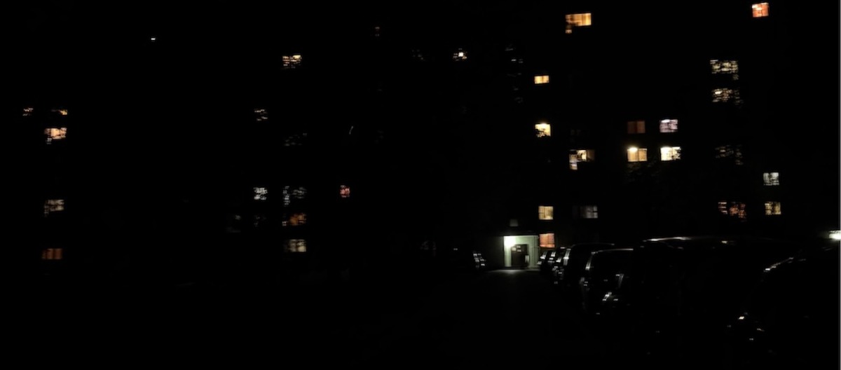 Освещение около сада №20 в Гродно